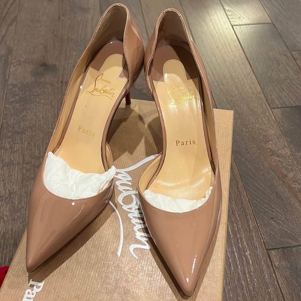 100% Authentic Christian Louboutin Iriza Pump 70mm
